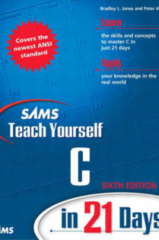 Cover of Sams Teach Yourself C in 21 Days