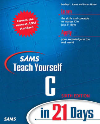 Book cover for Sams Teach Yourself C in 21 Days