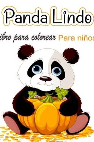 Cover of Libro para colorear del lindo panda para niños