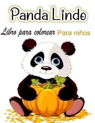 Book cover for Libro para colorear del lindo panda para niños