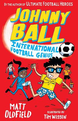 Book cover for Johnny Ball: International Football Genius