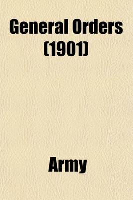 Book cover for General Orders