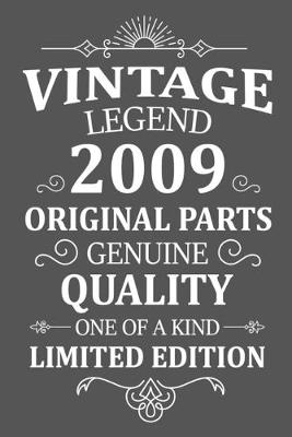 Book cover for Vintage Legend 2009 Original Parts