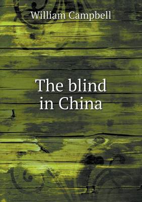 Book cover for The blind in China