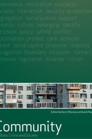 Cover of Community: Welfare, Crime and Society