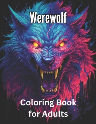 Book cover for Werewolf Coloring Book