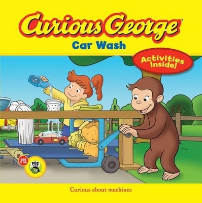 Book cover for Curious George Car Wash