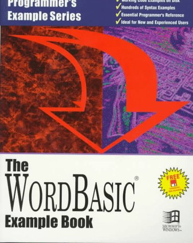 Book cover for Microsoft Wordbasic Example Book