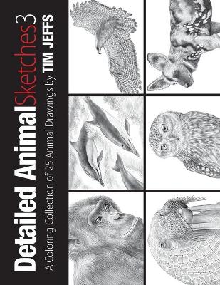 Cover of Detailed Animal Sketches 3