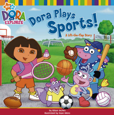 Book cover for Dora Plays Sports!