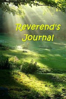 Cover of Reverend's Journal