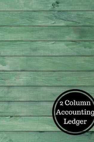 Cover of 2 Column Accounting Ledger