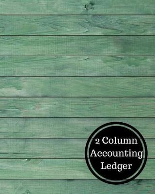 Book cover for 2 Column Accounting Ledger