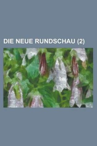 Cover of Die Neue Rundschau (2 )