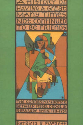 Cover of A History of Having a Great Many Times Not Continued to be Friends