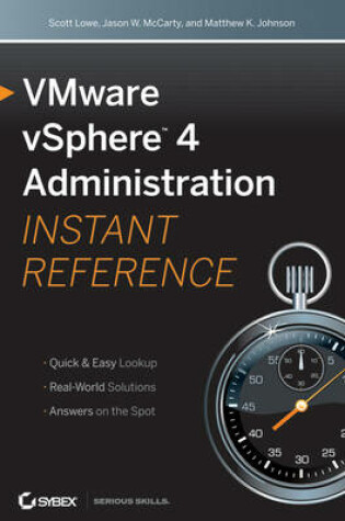 Cover of VMware VSphere 4 Administration Instant Reference