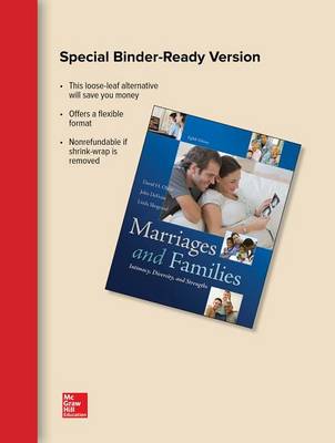 Book cover for Loose Leaf for Marriages and Families: Intimacy, Diversity and Strengths with Aware Inventory