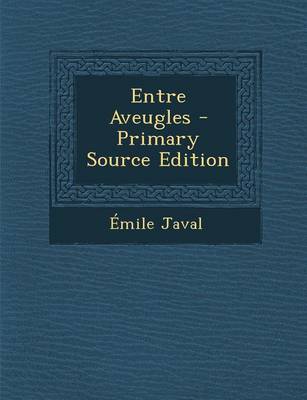 Book cover for Entre Aveugles