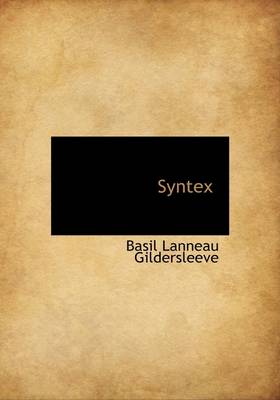 Book cover for Syntex