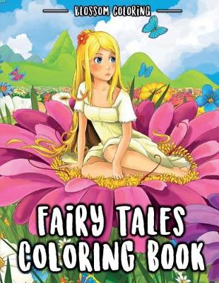 Book cover for Fairy Tales Coloring Book