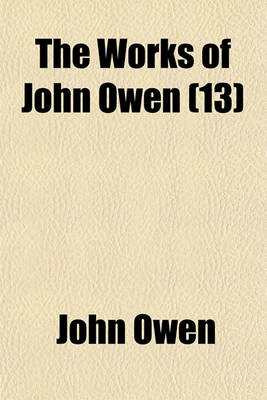 Book cover for The Works of John Owen (13)