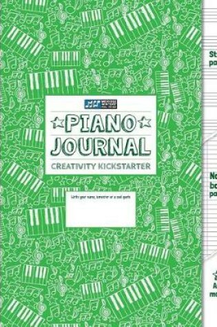 Cover of Piano Journal and Creativity Kickstarter (Green)