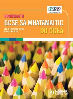 Book cover for CCEA Foundation GCSE Mathematics - Irish Language Edition