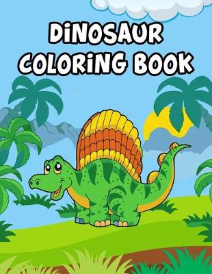 Book cover for Dinosaur Coloring Book