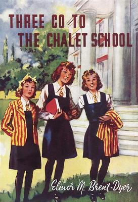 Book cover for Three Go To The Chalet School