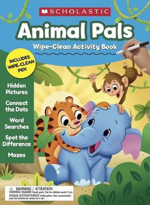 Book cover for Animal Pals Wipe-Clean Activity Book