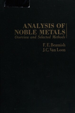 Cover of Analysis of Noble Metals