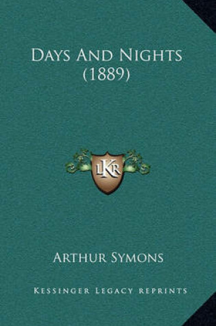 Cover of Days and Nights (1889)