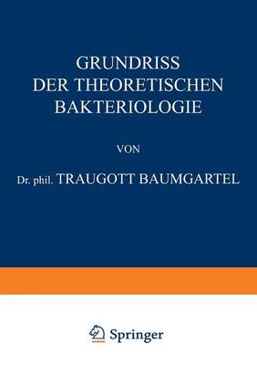 Book cover for Grundriss der Theoretischen Bakteriologie