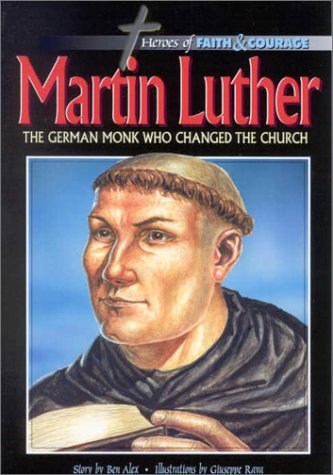 Book cover for Martin Luther Heroes of Faith