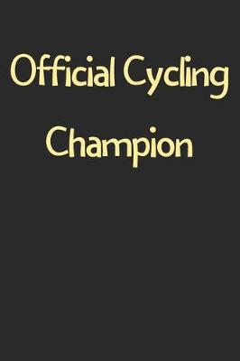 Book cover for Official Cycling Champion