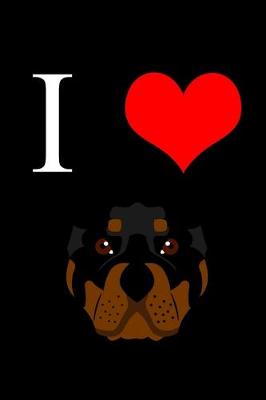 Book cover for I Love Rottweiler