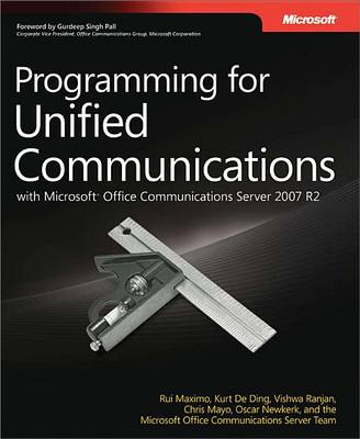 Book cover for Programming for Unified Communications with Microsoft(r) Office Communications Server 2007 R2