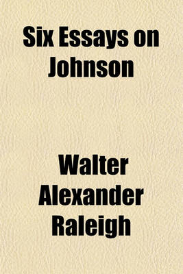 Book cover for Six Essays on Johnson