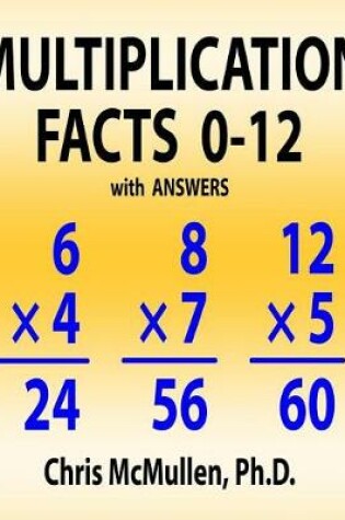 Cover of Multiplication Facts 0-12 with Answers