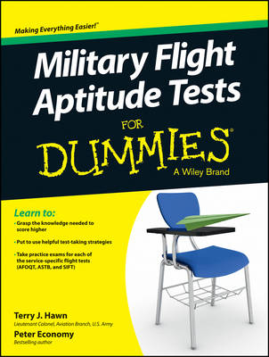 Book cover for Military Flight Aptitude Tests For Dummies(R)