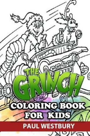 Cover of The Grinch Coloring Book for Kids