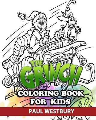 Book cover for The Grinch Coloring Book for Kids