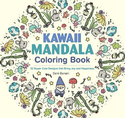 Book cover for Kawaii Mandala Coloring Book