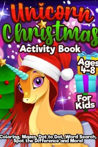 Cover of Unicorn Xmas Activity Book