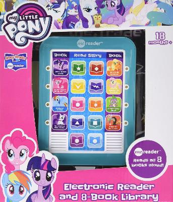 Book cover for Hasbro My Little Pony: Me Reader Electronic Reader and 8-Book Library Sound Book Set