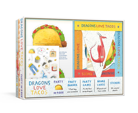 Book cover for Dragons Love Tacos Party-in-a-Box