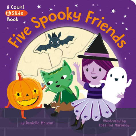 Book cover for Five Spooky Friends