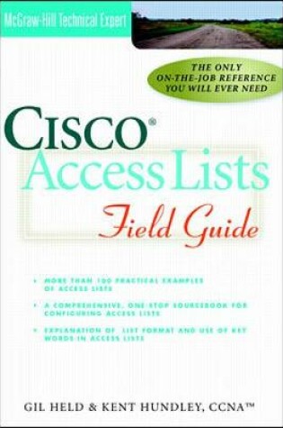 Cover of Cisco Access Lists Field Guide