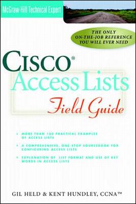 Book cover for Cisco Access Lists Field Guide