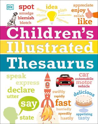 Book cover for Children's Illustrated Thesaurus